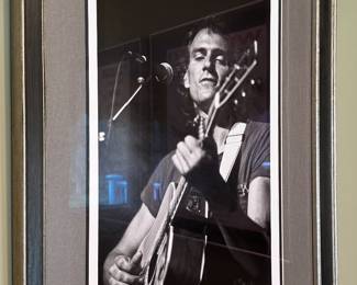 James Taylor Photograph, Signed Lynn Goldsmith 2/20