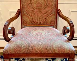 armchair detail