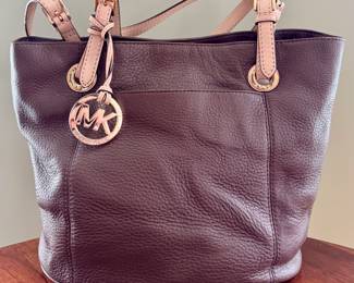 MK Leather Bag