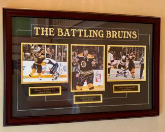 Autographed "The Battling Bruins" Photographs
