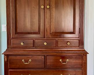 Ethan Allen Armoire with Storage
