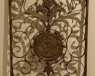 Iron Scroll Wall Decor
