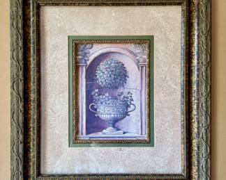 Topiary Framed Print