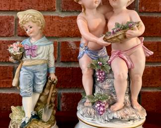 Porcelain figurines, vintage
