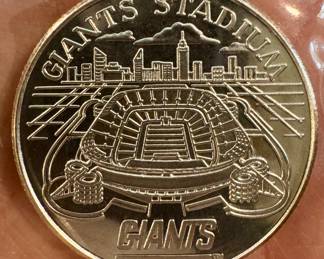 1990 Super Bowl XXV Champions Silver Coin