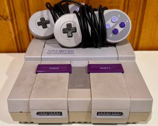 Super Nintendo Game Console