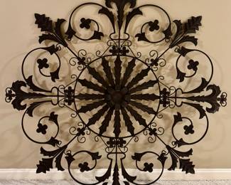 Iron Scroll Wall Decor