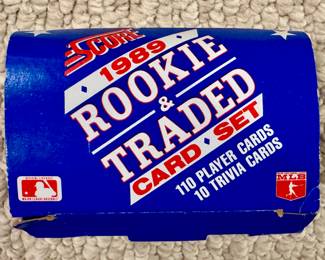 Score 1989 Rookie & Traded Card Set