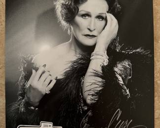Autographed Gleen Close Photograph