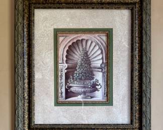 Topiary Framed Print