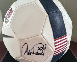 Autographed Abbie Wamback Soccer Ball