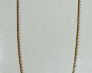 18K & Enamel Necklace