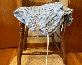 Ornate child’s chair ( table height)