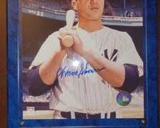COA Moose Skowron Autograph 8 x 10