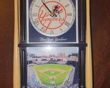 NY Yankee Collectible Clock