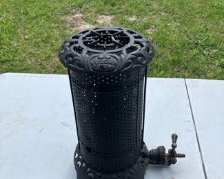 Cast iron gas heater