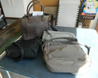 A selection of concealed carry purses