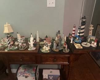 Lighthouse figurine collection