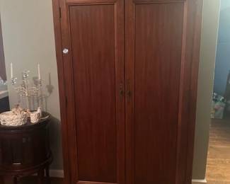 TV Armoire, solid wood