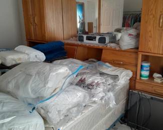 Queen bed