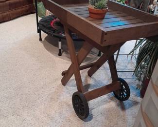Wood cart