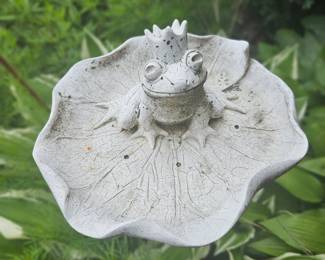 Frog Prince Garden Stake Decoration