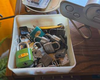 Small vintage locks