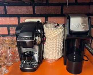 Keurig
Hamilton one cup coffee maker
Coffee filters