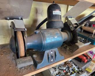 #79 Black and Decker Bench Grinder w/ Light $45.00