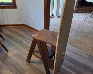 #3 Convertible Ironing Board / Stool / Steps (as is finish) 47x24 $45.00