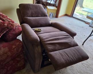 #13 Cloth Lift Chair - Working $200.00