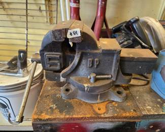 #81 Bench Vise 5 Inch $50.00