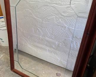 #53 Pieced Beveled Mirror 27x33 $30.00