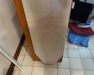 #10 Pine Dresser w/ Attached Ironing Board 27X15X34(as is finish) 59" W/ Ironing Board $35.00