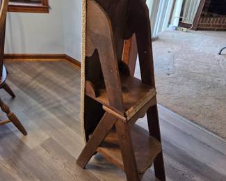 #3 Convertible Ironing Board / Stool / Steps (as is finish) 47x24 $45.00
