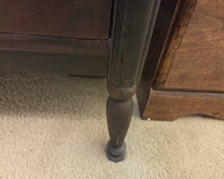 #36 Vintage Chest of Drawers 5 Drawers (as is finish) 34x20x43 $45.00