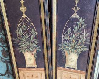 #56 Pair of Decorative Art Plant Pictures 17x43 $30.00