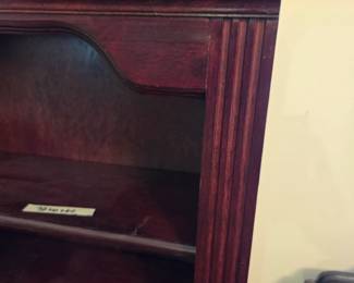 #37 Wood Book Shelf 5 Shelves 32x10x60 $45.00