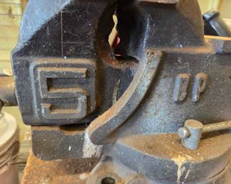 #81 Bench Vise 5 Inch $50.00