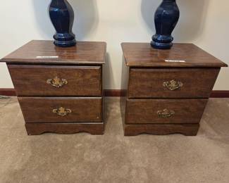 #34 Pair of Laminate End Tables 21x16x21 $25.00
