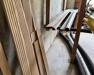 Misc wood and tubing