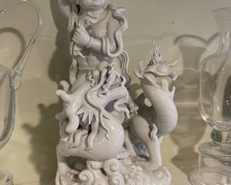 Asian style statues