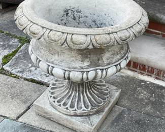 Large concrete planters