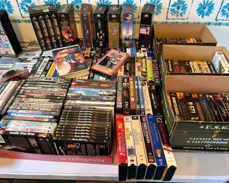 DVDs & VHS tapes
