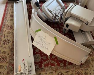 Bruno chair lift. Newer model only 1 year old.
Any offer accepted! This weights probably 300 lbs!