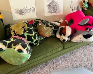 Vintage stuffed animals