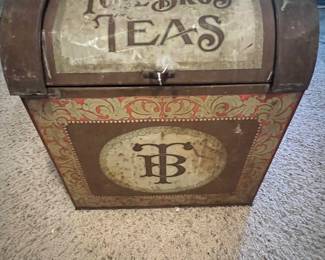 Antique tea box