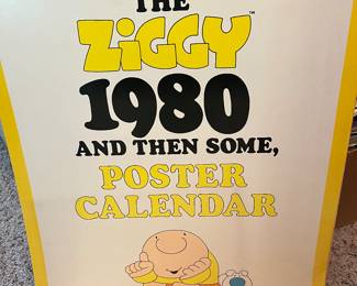 Ziggy poster calendar