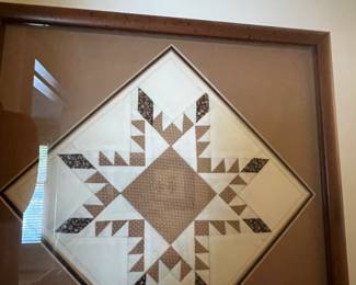 Quilted wall decor