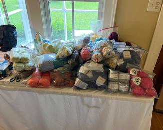 Knitting supplies